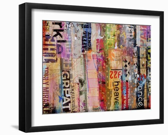 Metro Mix 21 III-Erin Ashley-Framed Art Print