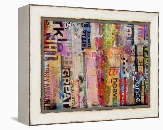 Metro Mix 21 III-Erin Ashley-Framed Stretched Canvas