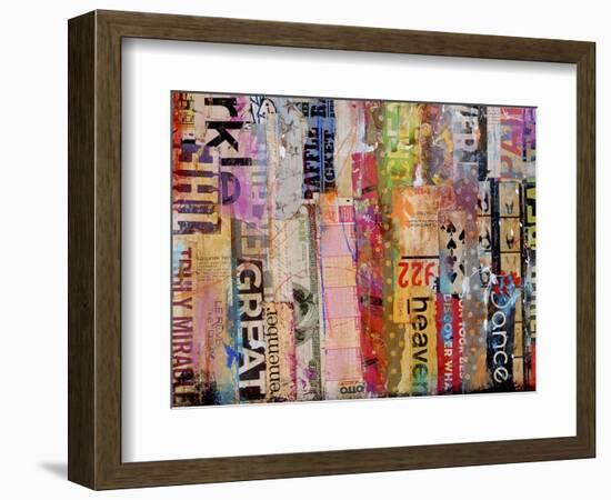 Metro Mix 21 III-Erin Ashley-Framed Art Print