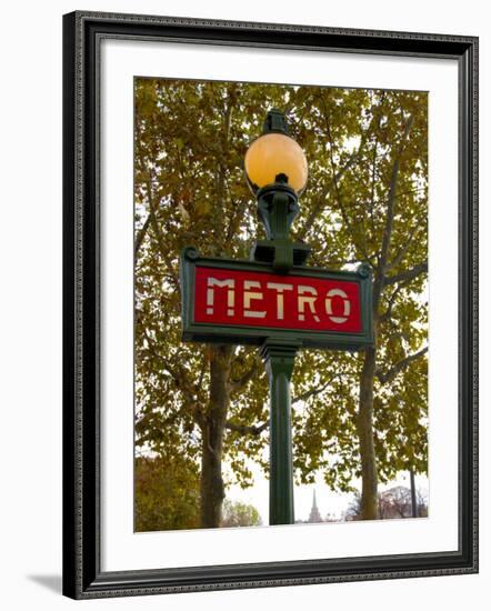 Metro, Paris, France-Lisa S. Engelbrecht-Framed Photographic Print