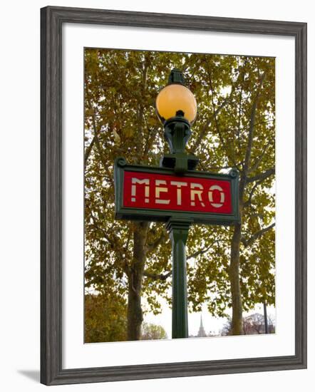 Metro, Paris, France-Lisa S. Engelbrecht-Framed Photographic Print