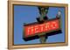 Metro Sign Paris-Hans Peter Merten-Framed Premier Image Canvas