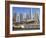 Metro Station, Sheikh Zayed Road, Dubai, United Arab Emirates, Middle East-Amanda Hall-Framed Photographic Print
