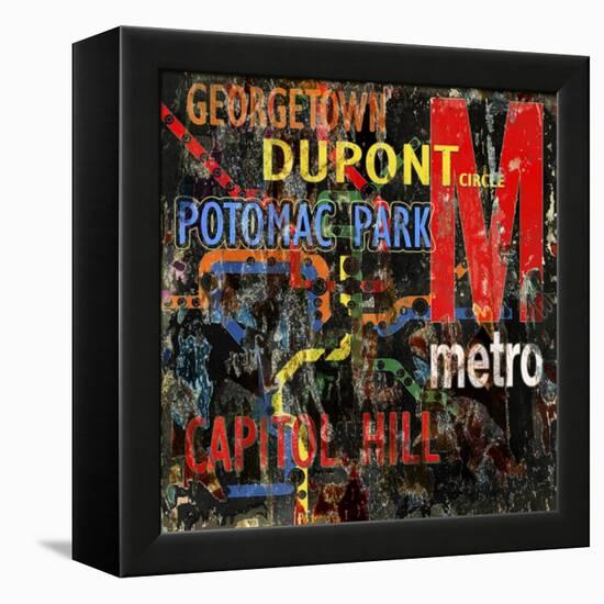 Metro-Karen Williams-Framed Premier Image Canvas