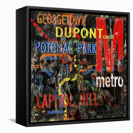 Metro-Karen Williams-Framed Premier Image Canvas