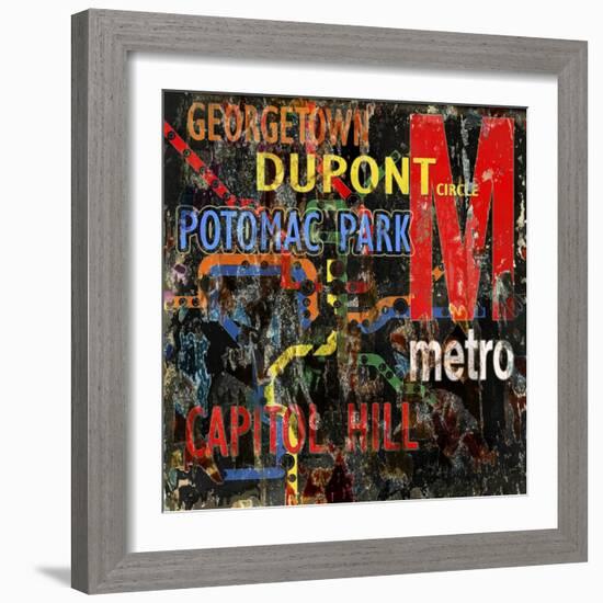 Metro-Karen Williams-Framed Giclee Print