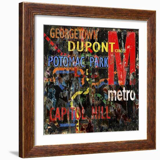 Metro-Karen Williams-Framed Giclee Print