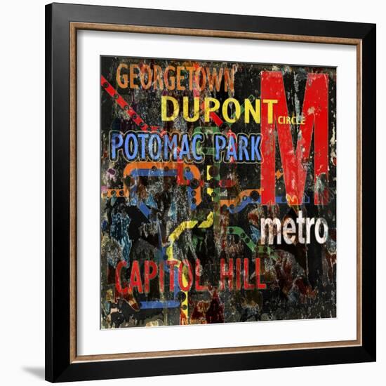 Metro-Karen Williams-Framed Giclee Print