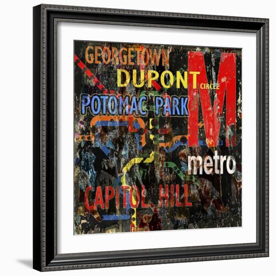 Metro-Karen Williams-Framed Giclee Print