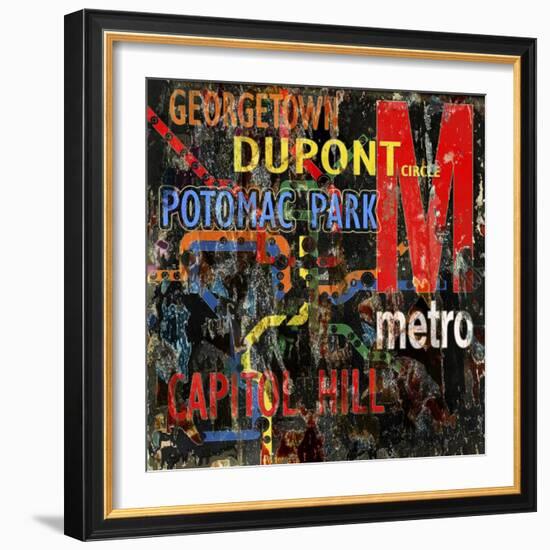 Metro-Karen Williams-Framed Giclee Print