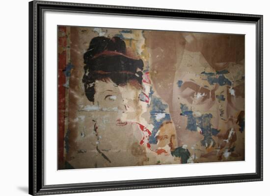 Metrographic II-Tony Koukos-Framed Giclee Print