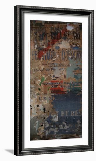 Metrographic IX-Tony Koukos-Framed Giclee Print