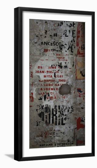 Metrographic XI-Tony Koukos-Framed Giclee Print