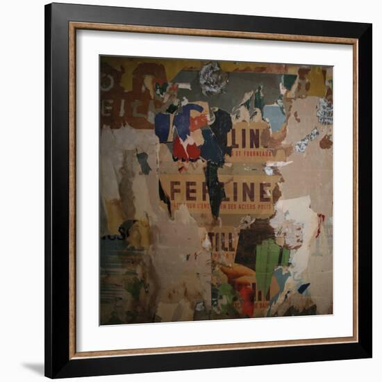 Metrographic XV-Tony Koukos-Framed Giclee Print