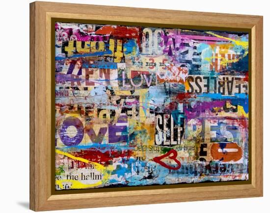 Metromix Luv II-Erin Ashley-Framed Stretched Canvas