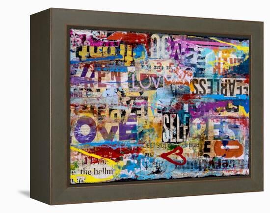 Metromix Luv II-Erin Ashley-Framed Stretched Canvas