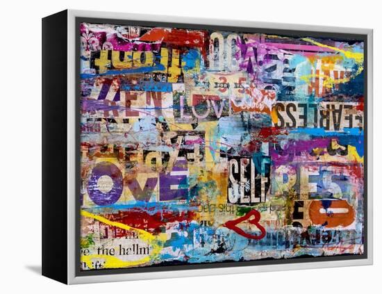 Metromix Luv II-Erin Ashley-Framed Stretched Canvas