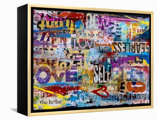 Metromix Luv II-Erin Ashley-Framed Stretched Canvas