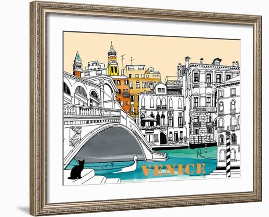 Metropol IV-Sandra Jacobs-Framed Giclee Print