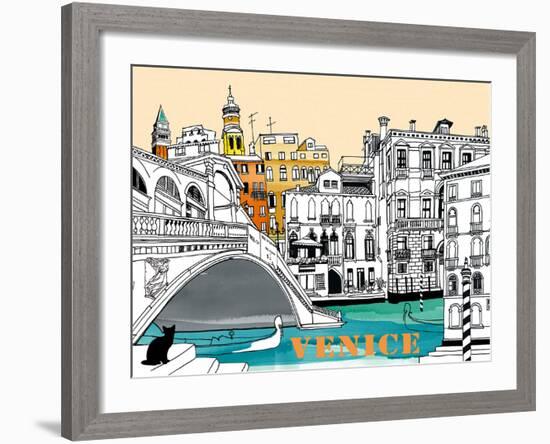 Metropol IV-Sandra Jacobs-Framed Giclee Print