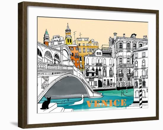 Metropol IV-Sandra Jacobs-Framed Giclee Print