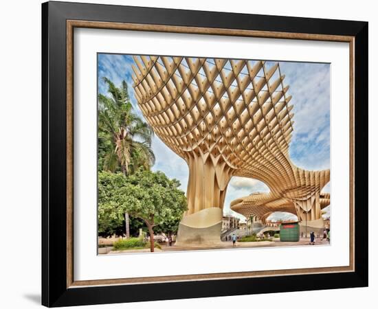 Metropol Parasol Building-Felipe Rodriguez-Framed Photographic Print