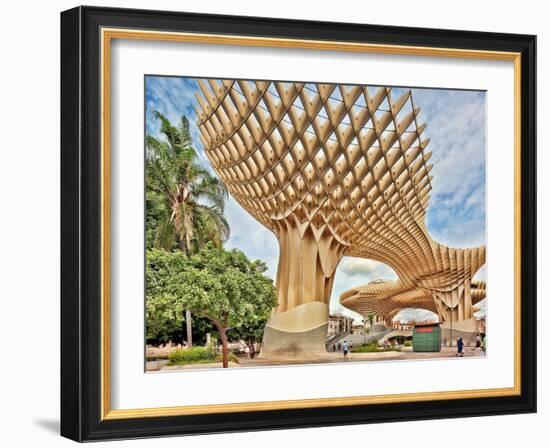 Metropol Parasol Building-Felipe Rodriguez-Framed Photographic Print