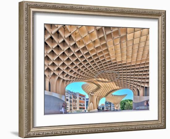 Metropol Parasol Building-Felipe Rodriguez-Framed Photographic Print