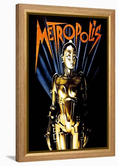 Metropolis, 1926-null-Framed Stretched Canvas