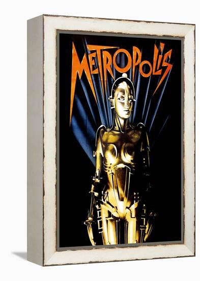 Metropolis, 1926-null-Framed Stretched Canvas