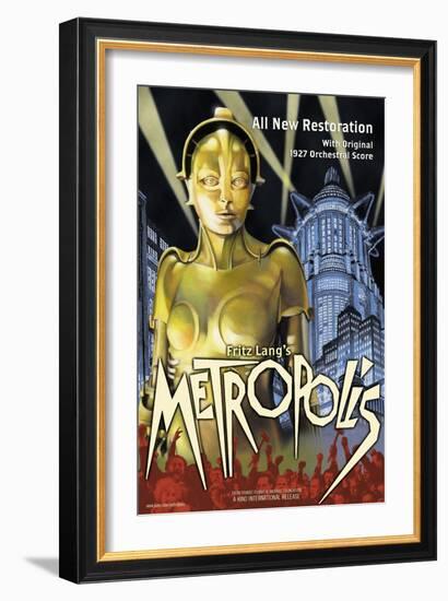 Metropolis, 1926-null-Framed Premium Giclee Print