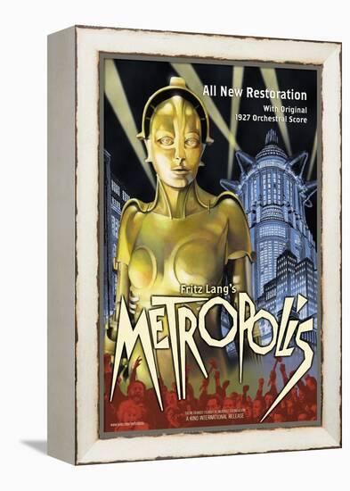 Metropolis, 1926-null-Framed Stretched Canvas