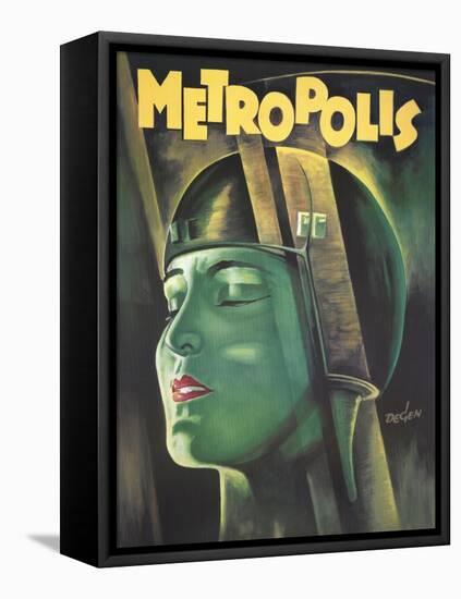 Metropolis, 1926-null-Framed Stretched Canvas