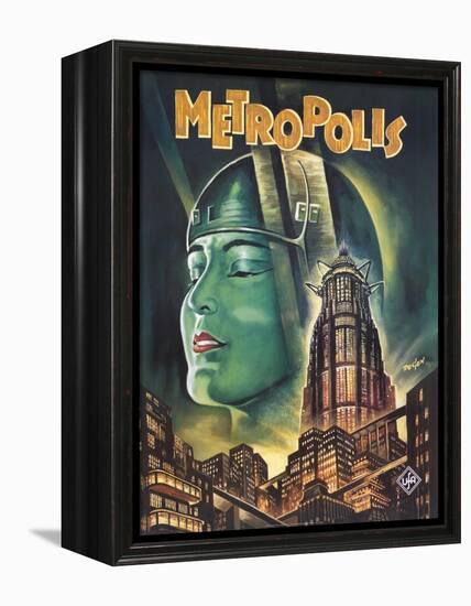 Metropolis, 1926-null-Framed Stretched Canvas