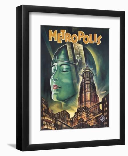 Metropolis, 1926--Framed Art Print