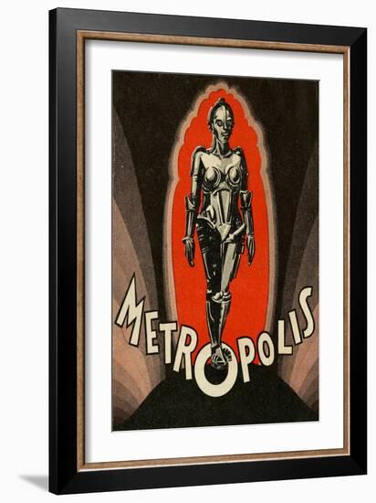 Metropolis, 1926-null-Framed Art Print