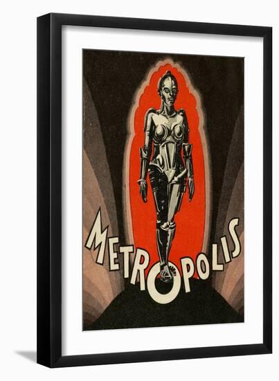 Metropolis, 1926-null-Framed Art Print