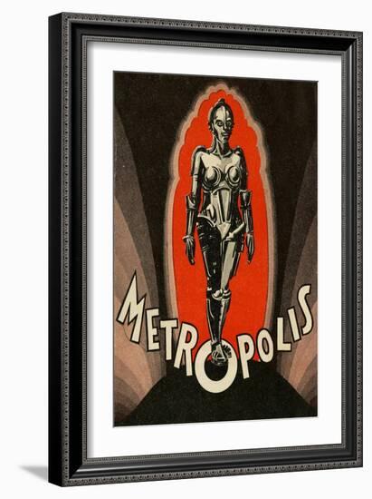 Metropolis, 1926-null-Framed Art Print