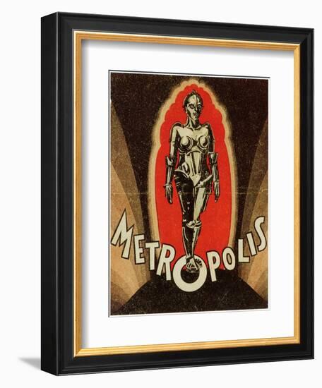 Metropolis, 1926-null-Framed Art Print