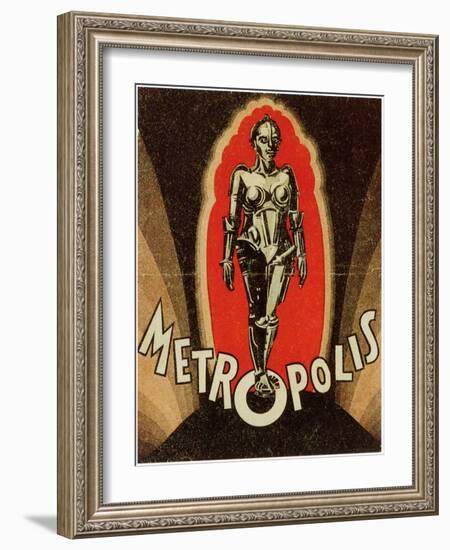 Metropolis, 1926-null-Framed Art Print