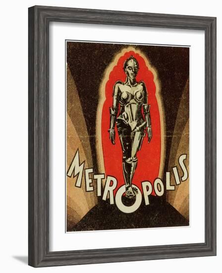 Metropolis, 1926-null-Framed Art Print