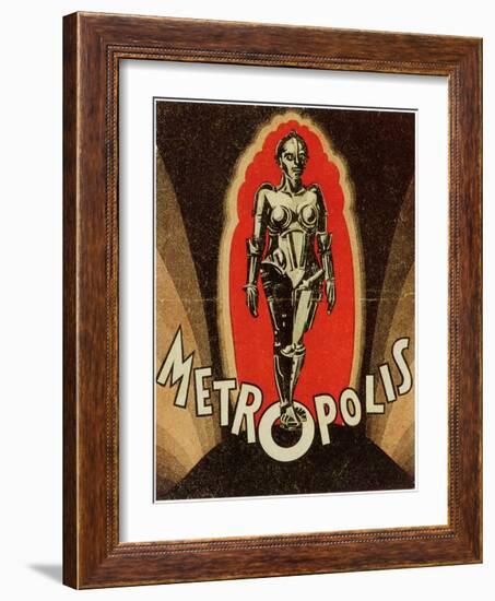 Metropolis, 1926-null-Framed Art Print