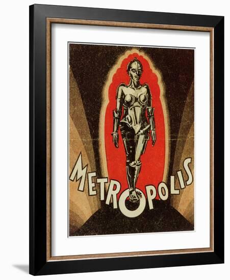 Metropolis, 1926-null-Framed Art Print