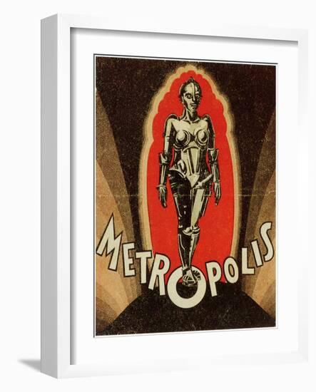 Metropolis, 1926-null-Framed Art Print