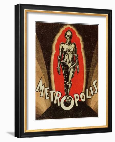 Metropolis, 1926-null-Framed Art Print