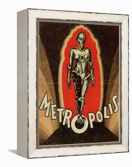 Metropolis, 1926-null-Framed Stretched Canvas