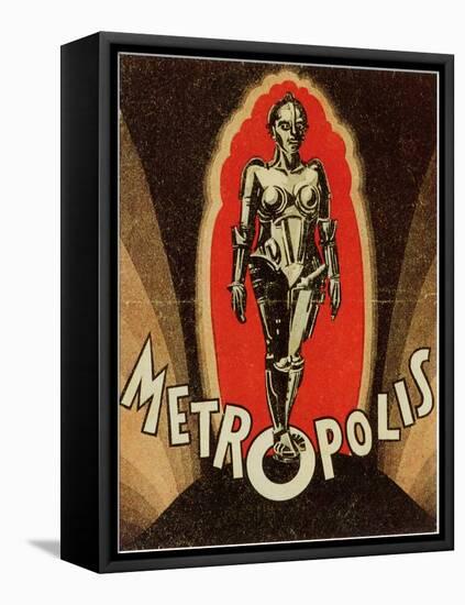 Metropolis, 1926-null-Framed Stretched Canvas