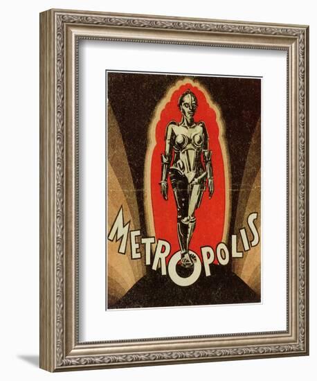 Metropolis, 1926-null-Framed Premium Giclee Print