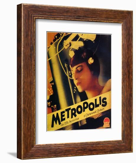 Metropolis, 1926-null-Framed Art Print