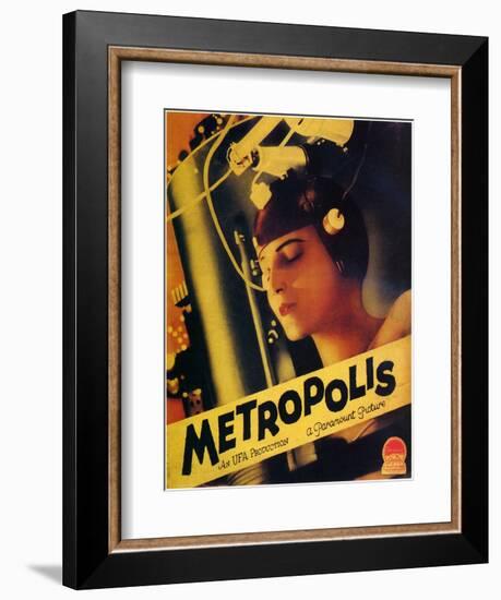 Metropolis, 1926-null-Framed Art Print